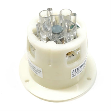 HBL2436 Hubbell InsulGrip Twist-Lock Flanged Receptacle, 20A, 3-Phase, 480VAC