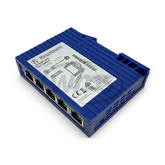 943-824-002 Hirschmann Spider 5TX 5-Port Ethernet Rail Switch