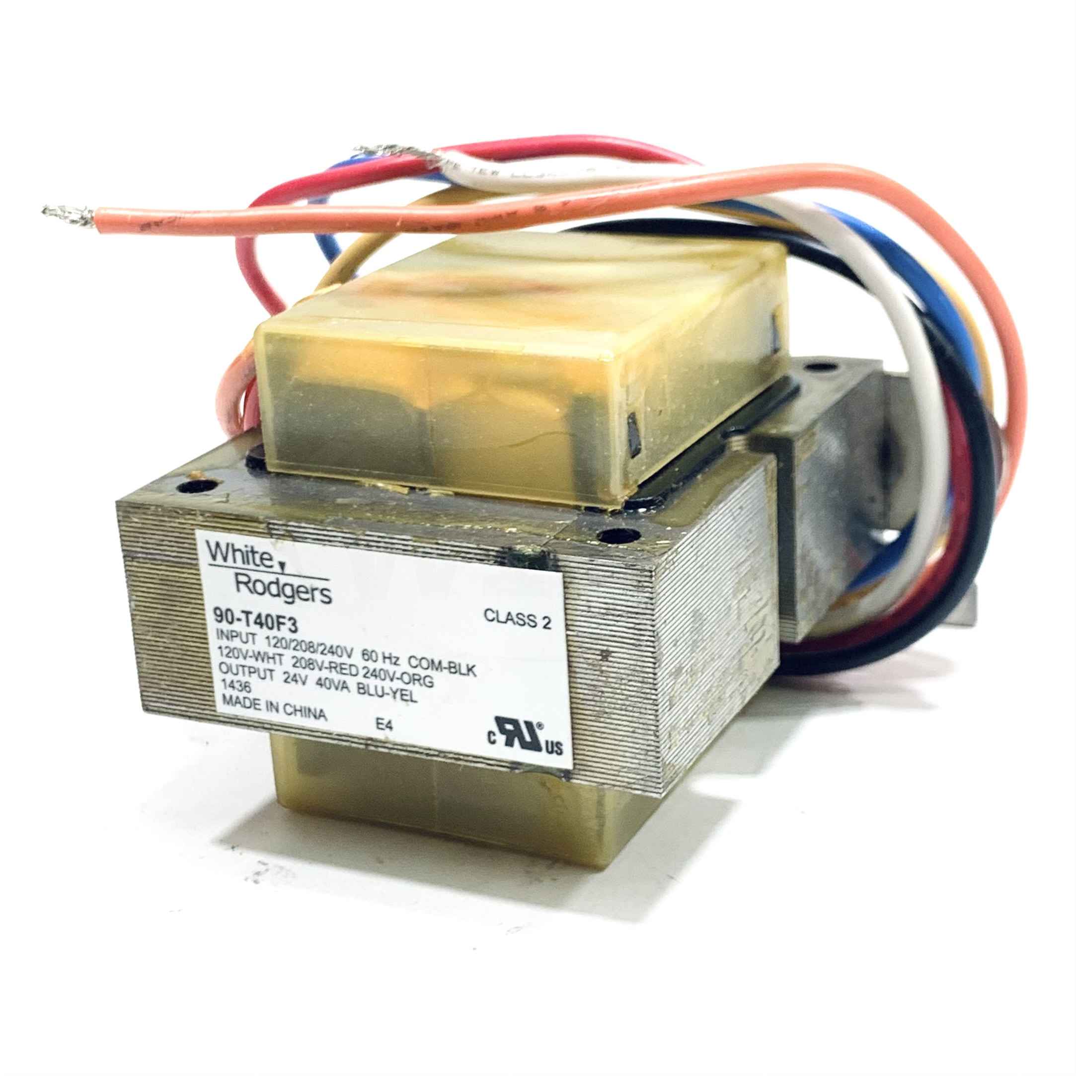 90-T40F3 White-Rodgers Class 2 Transformer - 0