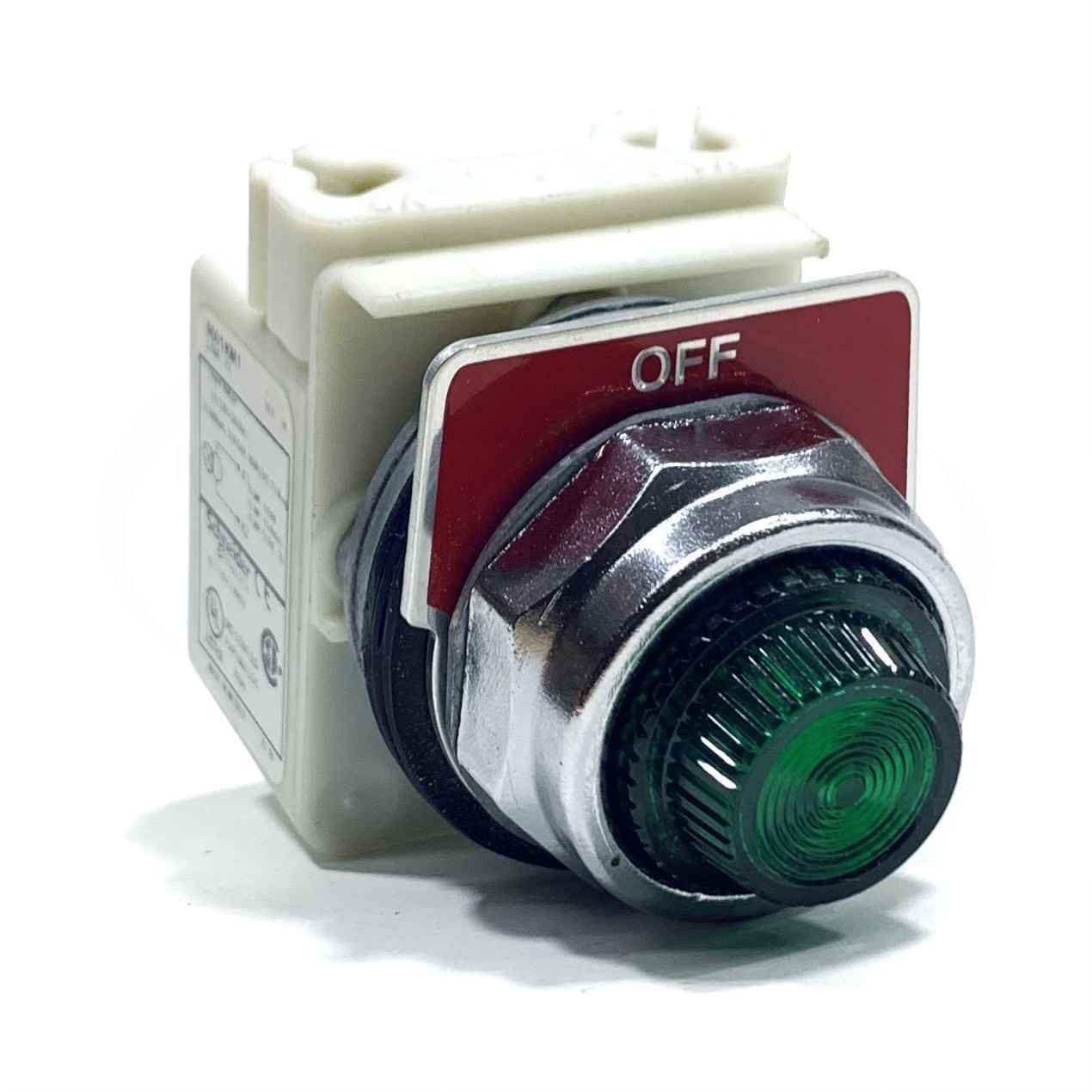 9001KM1 Schneider Electric Pushbutton Switch, Ser H, 110 120V 50/60Hz - 0