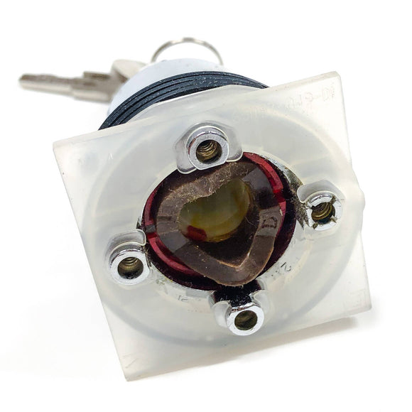 9001KS34K1 Square D 30mm Key Operated Selector Switch, 2-Position, Momentary