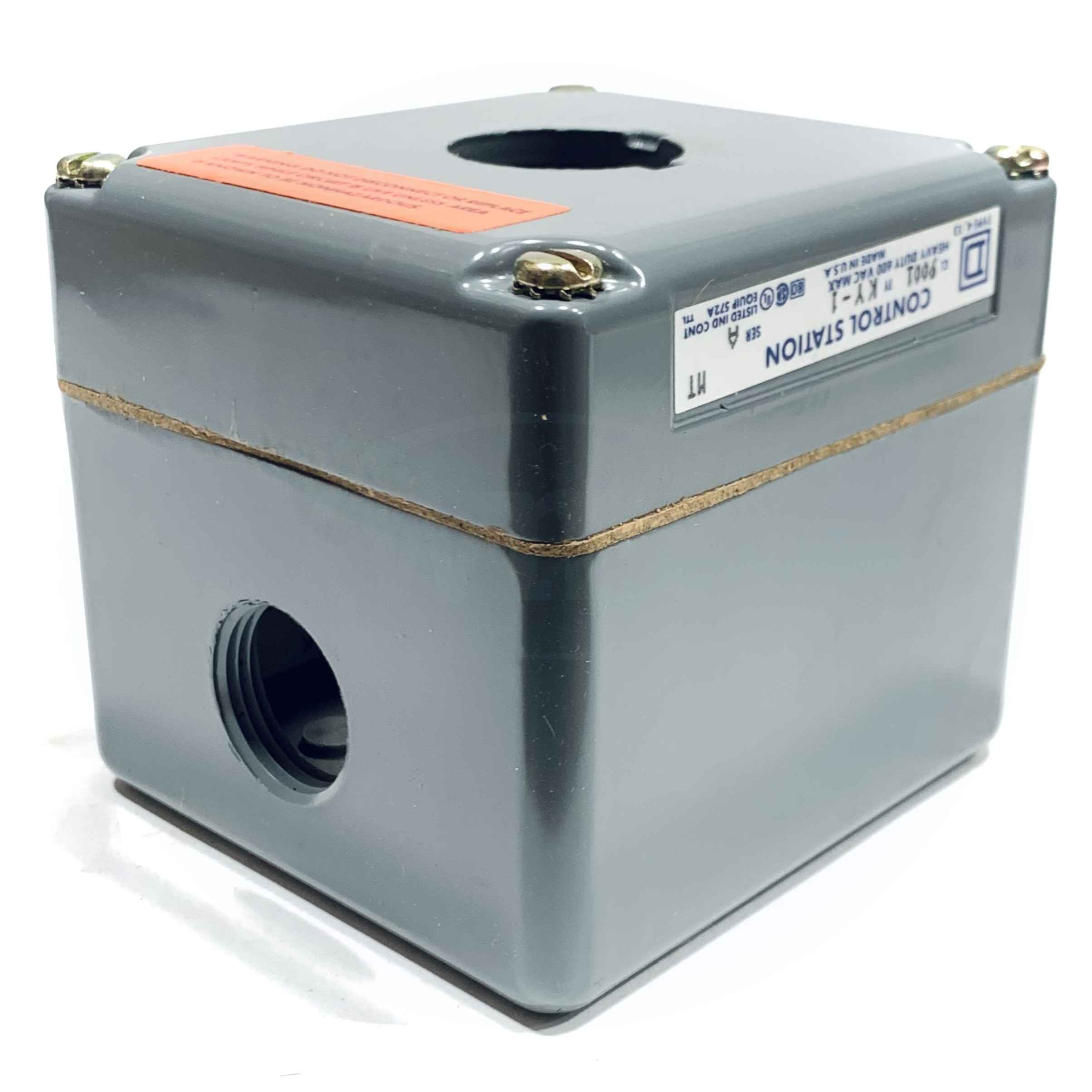 9001KY-1 Square D Heavy Duty Oil Tight NEMA 12 Cast Enclosure, Series A