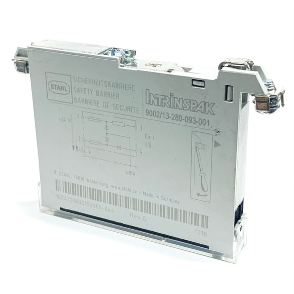 9002/13-280-93-001 Stahl Dual Channel Safety Barrier