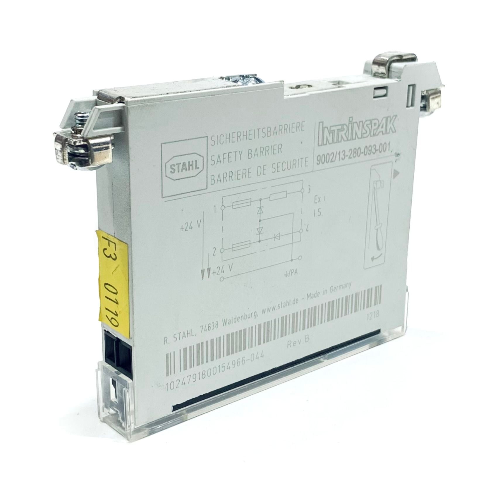 9002/13-280-93-001 Stahl Dual Channel Safety Barrier