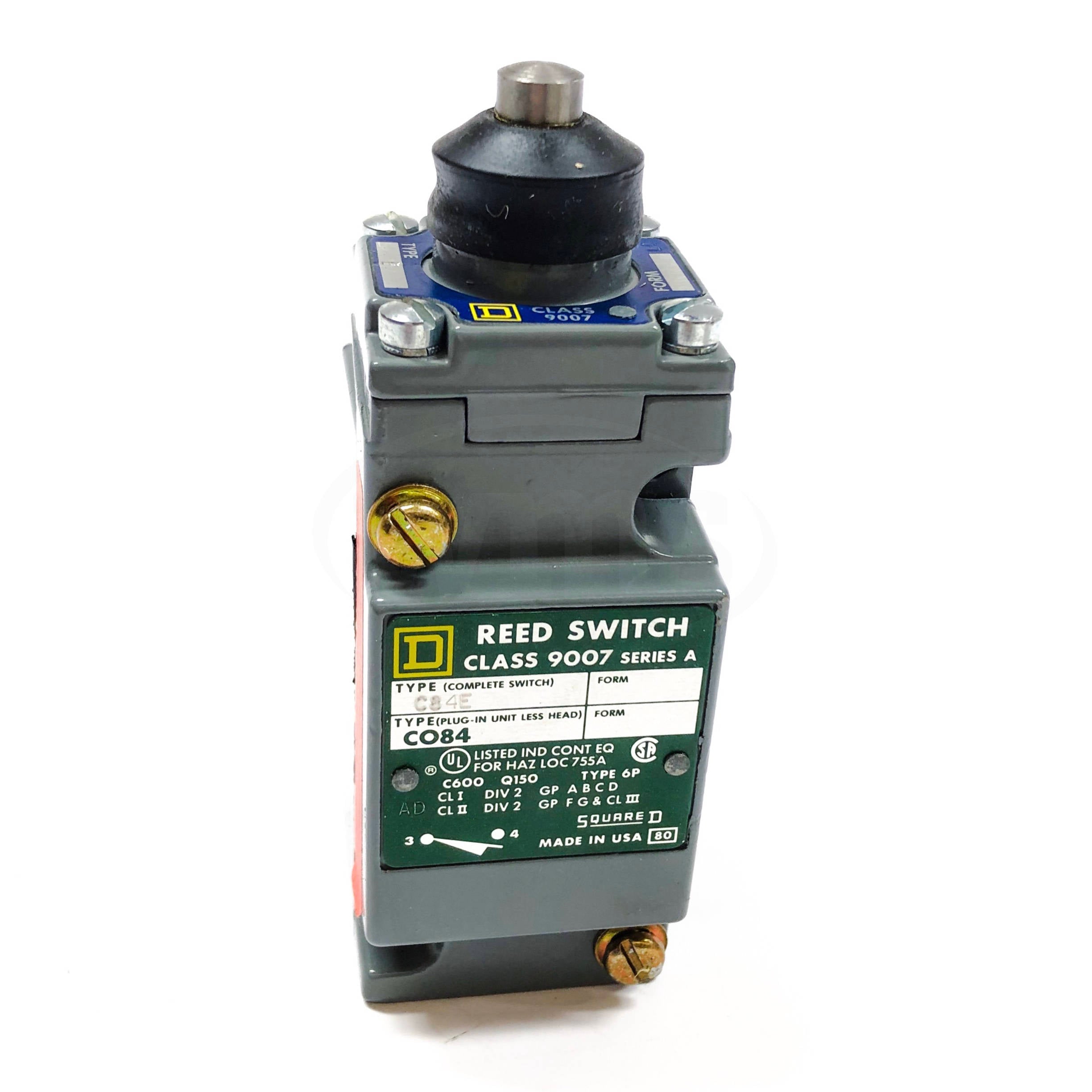 Square D Mechanical Turret Head Position Switch
