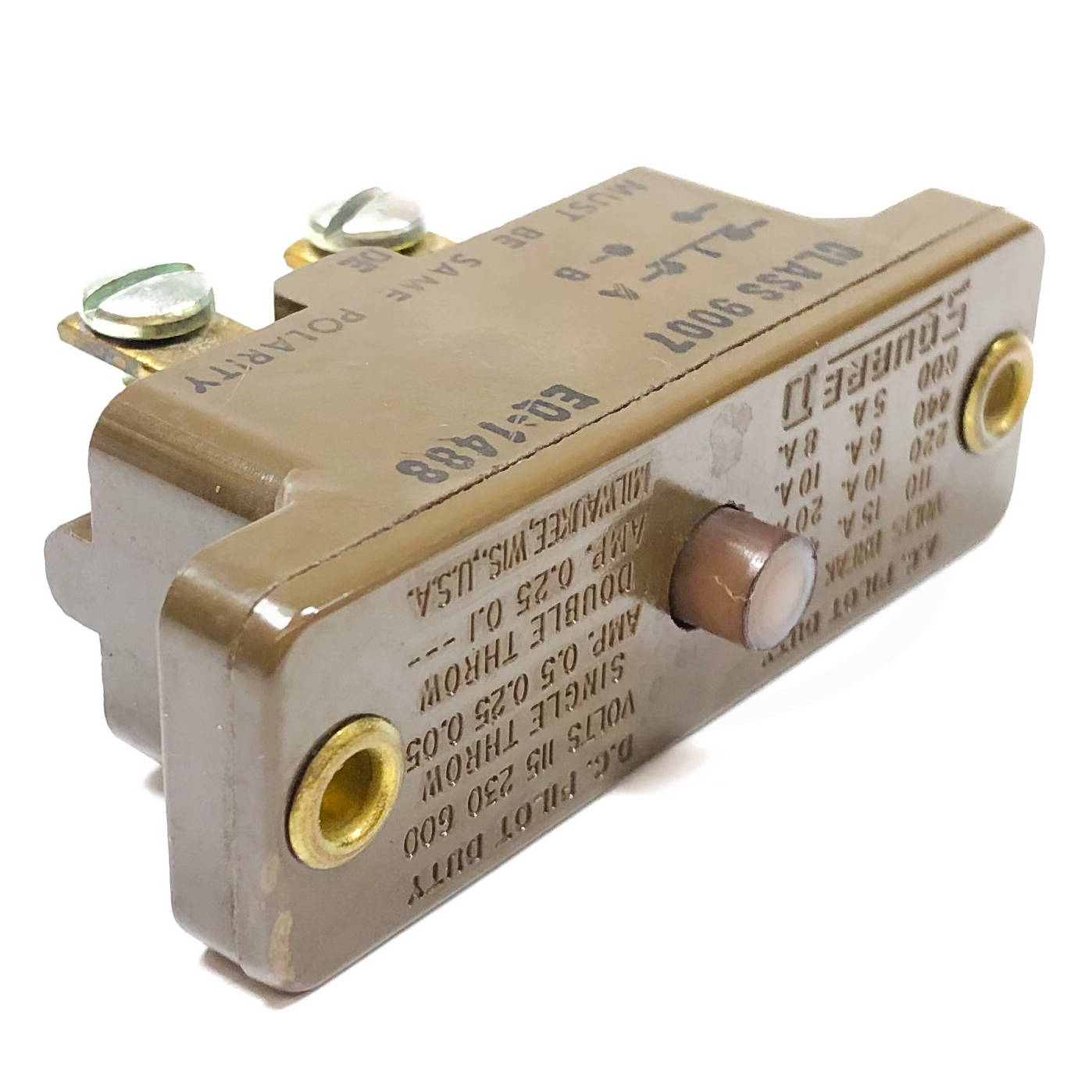 9007EQ-1488 Square D Limit Switch, 1NO/1NC - 0