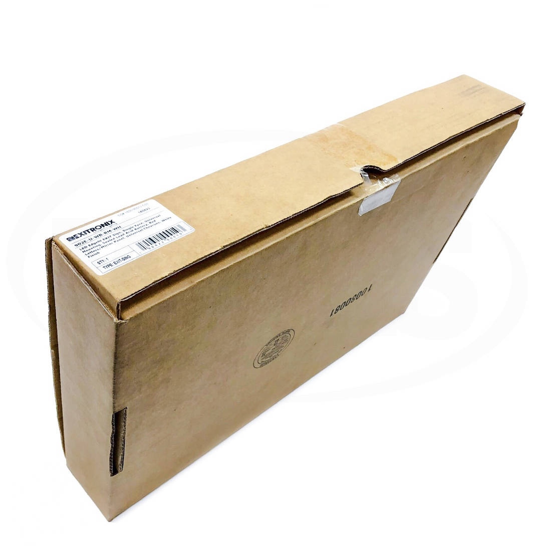 902E-U-WB-RM-WG Exitronix LED Edge-Lit Exit Sign