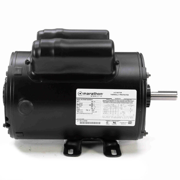 9035 Marathon 2HP Air Compressor Electric Motor, 3600RPM