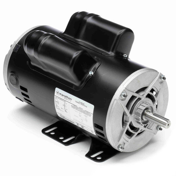 9038B Marathon 5HP Air Compressor Electric Motor, 3600RPM