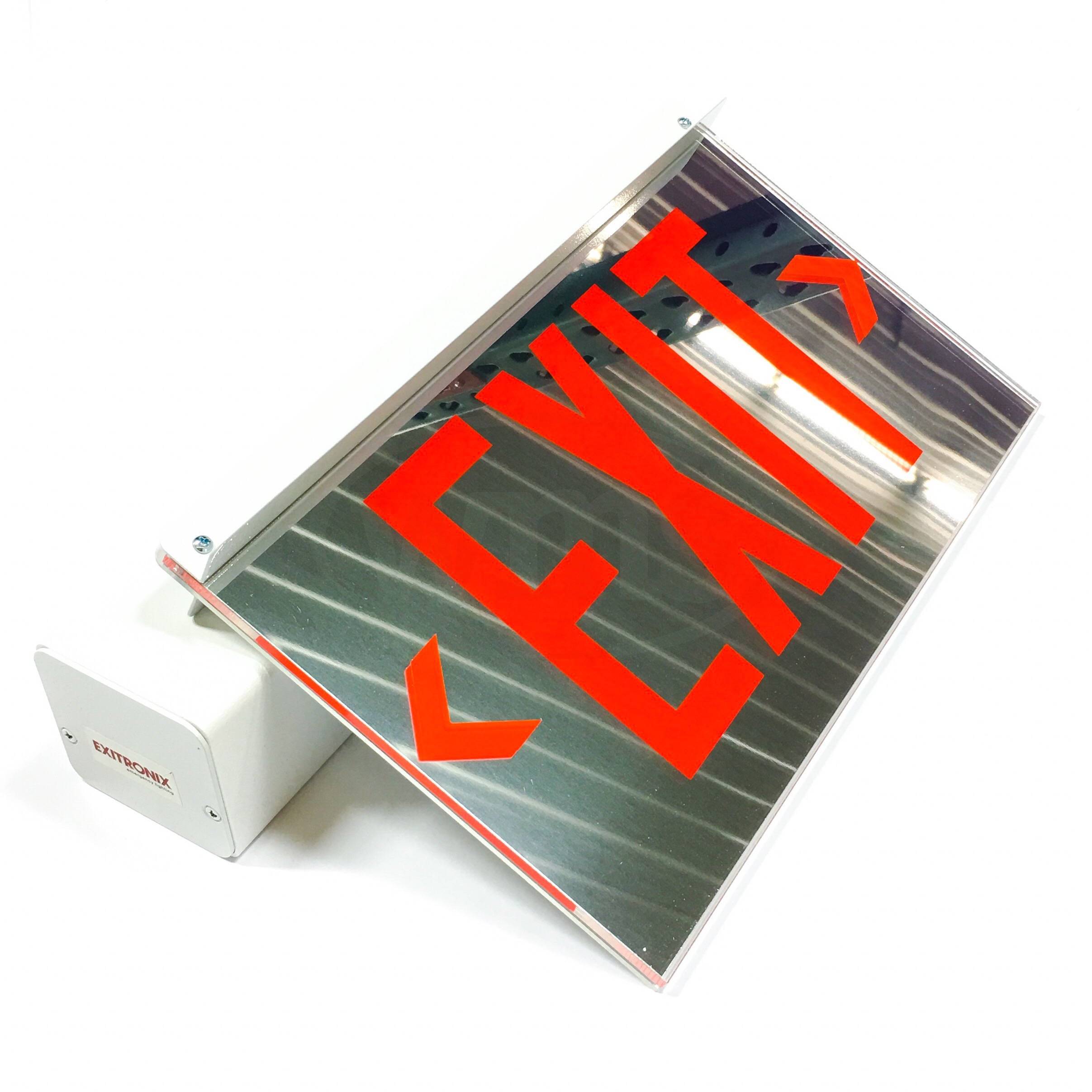 903E-U-WB-RM-WH-G2 Exitronix Edge-Lit LED Exit Sign - 0