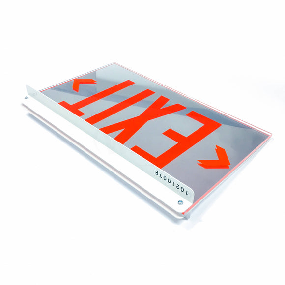 903E-U-WB-RM-WH-G2 Exitronix Edge-Lit LED Exit Sign