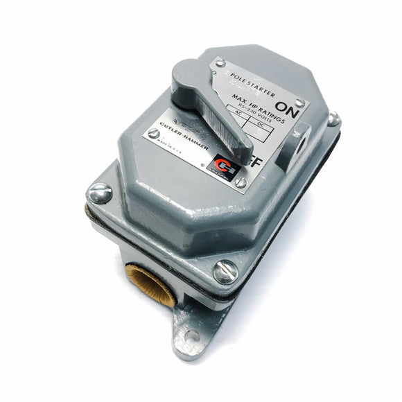 9101H97A Cutler-Hammer 2-Pole Motor Starter