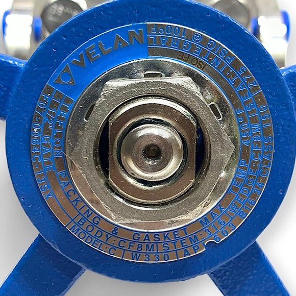 F07-0064C-13SX Velan 1-1/2" Flanged Gate Valve
