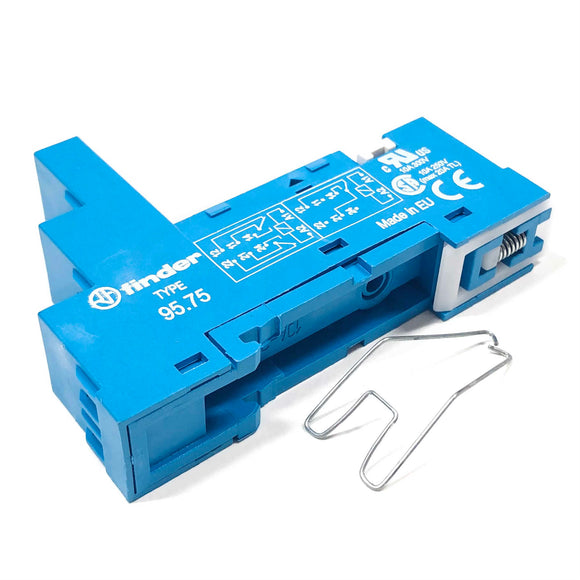 95.75 Finder Relay Socket, 10A, 250V