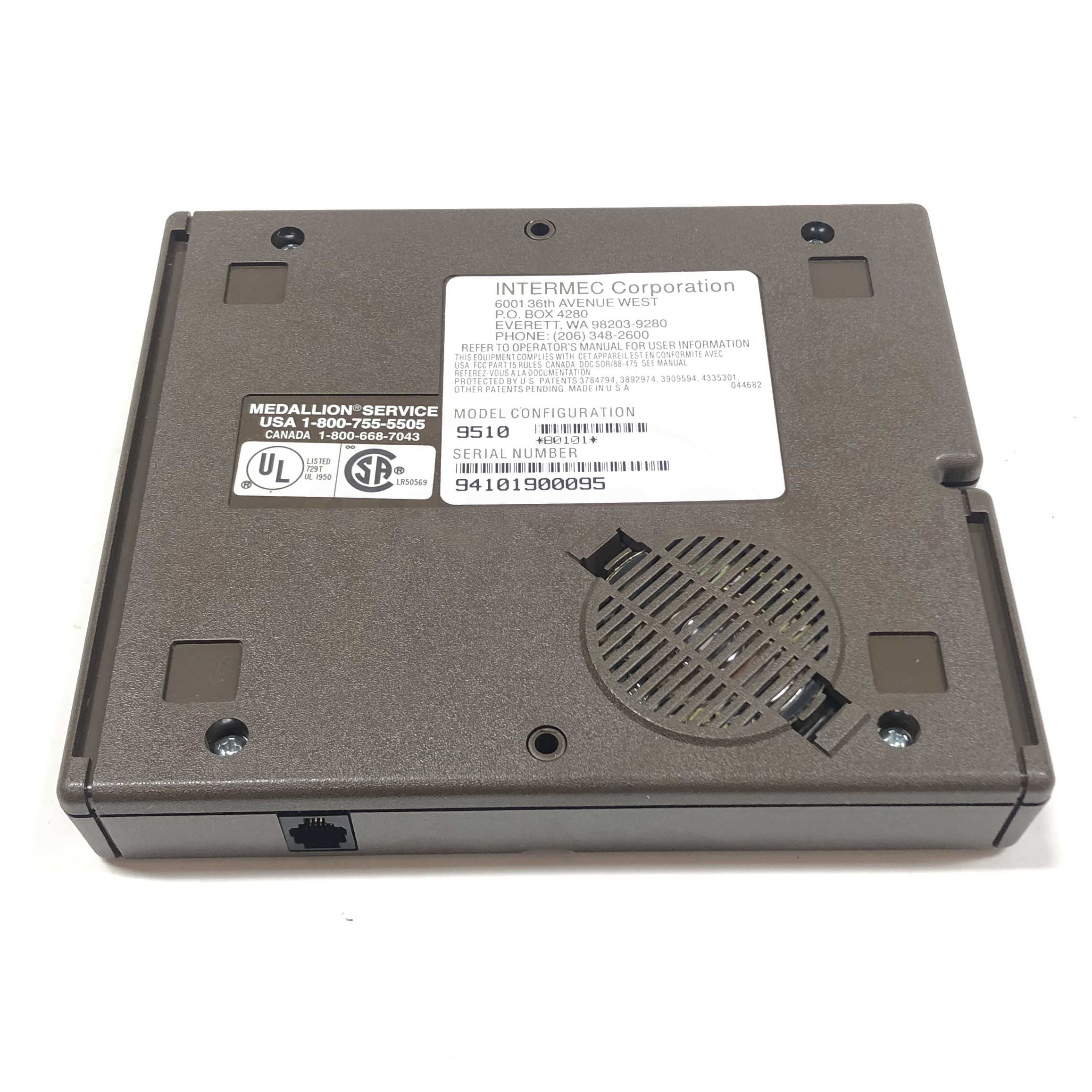 9510 Intermec Laser Reader, Bar Code Scanner - 0