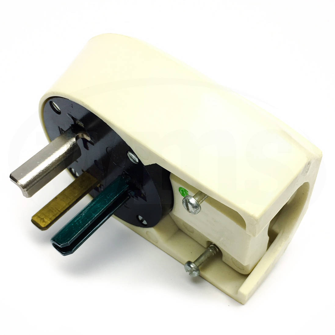 9530-ANP Bryant Angle Nylon Plug, 2-Pole 30 Amp 125V