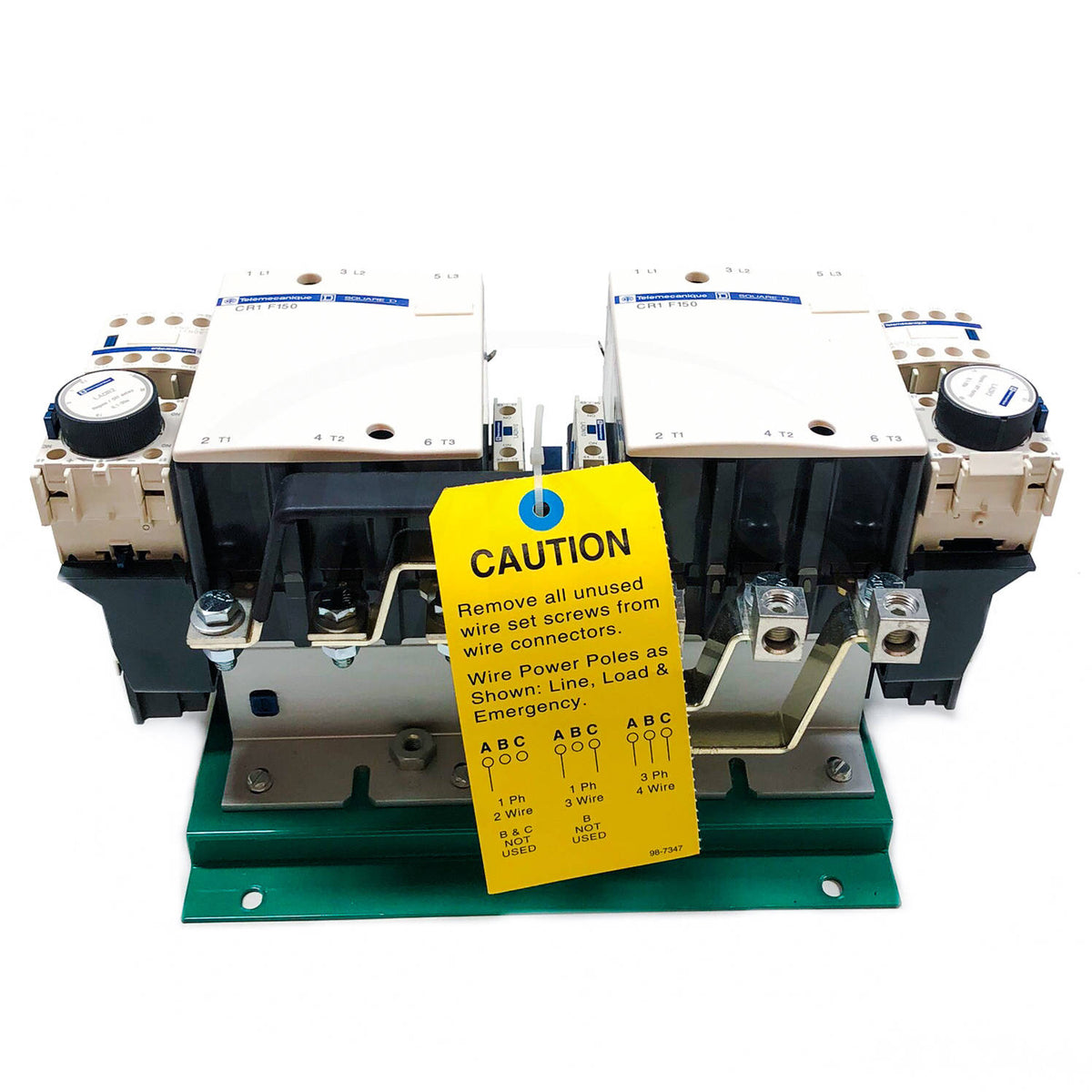 CR1 F150 Telemecanique/Square D Transfer Switch Contactor Assembly ...