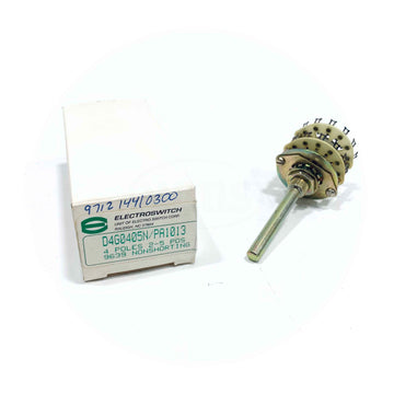 D4G0405N/PA1013 Electroswitch Rotary Switch, 4 Pole