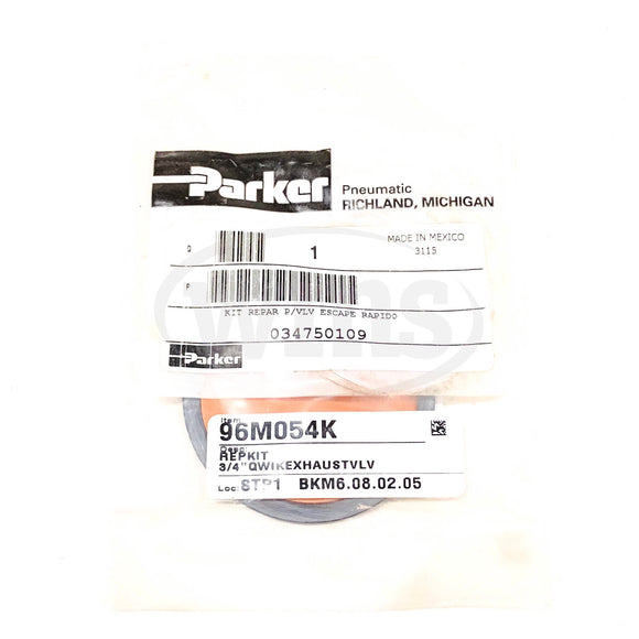 96M054K Parker Repair Kit 3/4" QWIKEXHAUSTVLV  Loc: STP1  BKM6.08.02.05