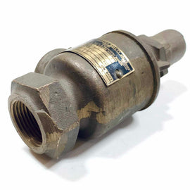 1485 Dresser Consolidated Safety Valve, Size 1" Set 160 P.S.I
