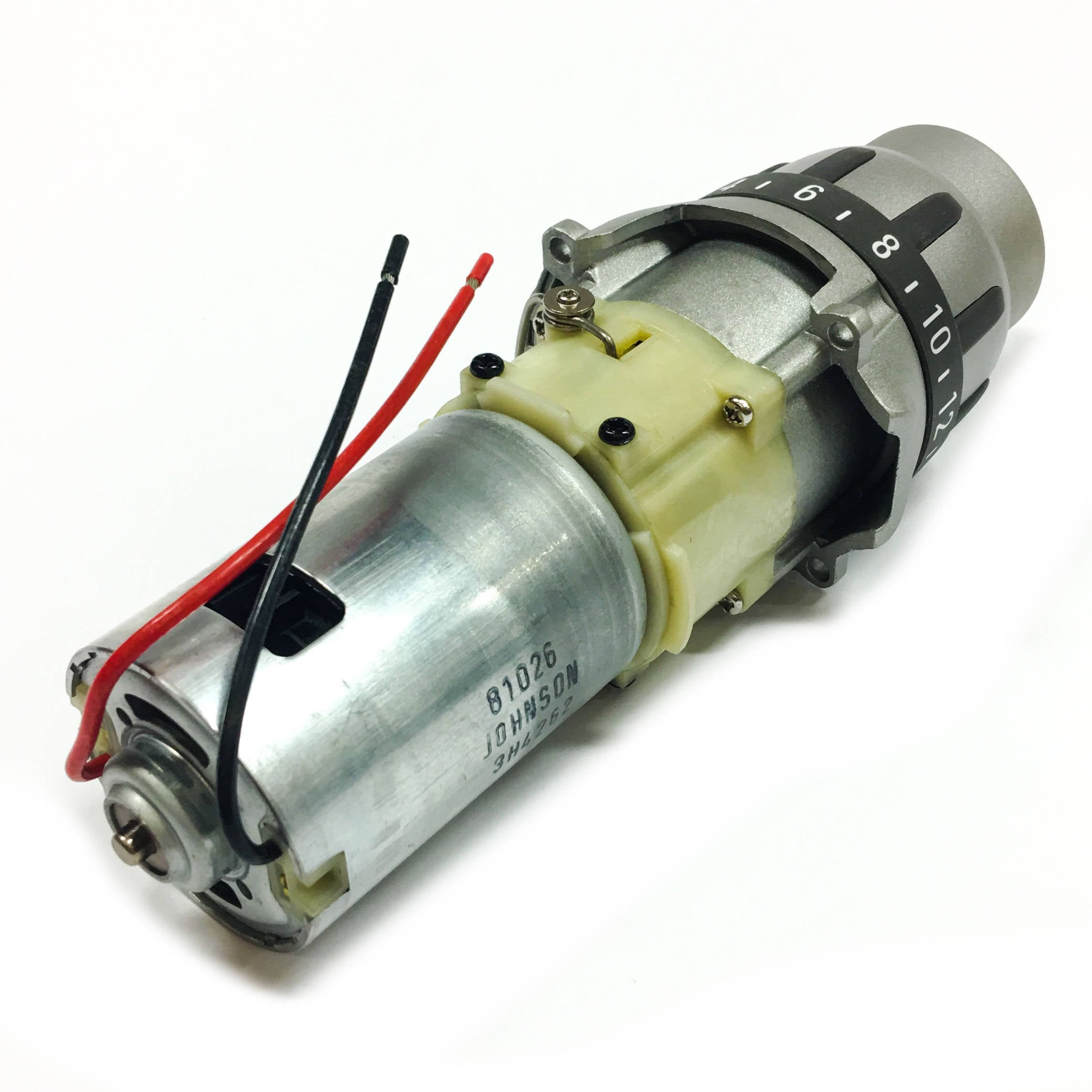 Ridgid/Ryobi 984981002 Motor with Geartrain & Clutch Cap - 0