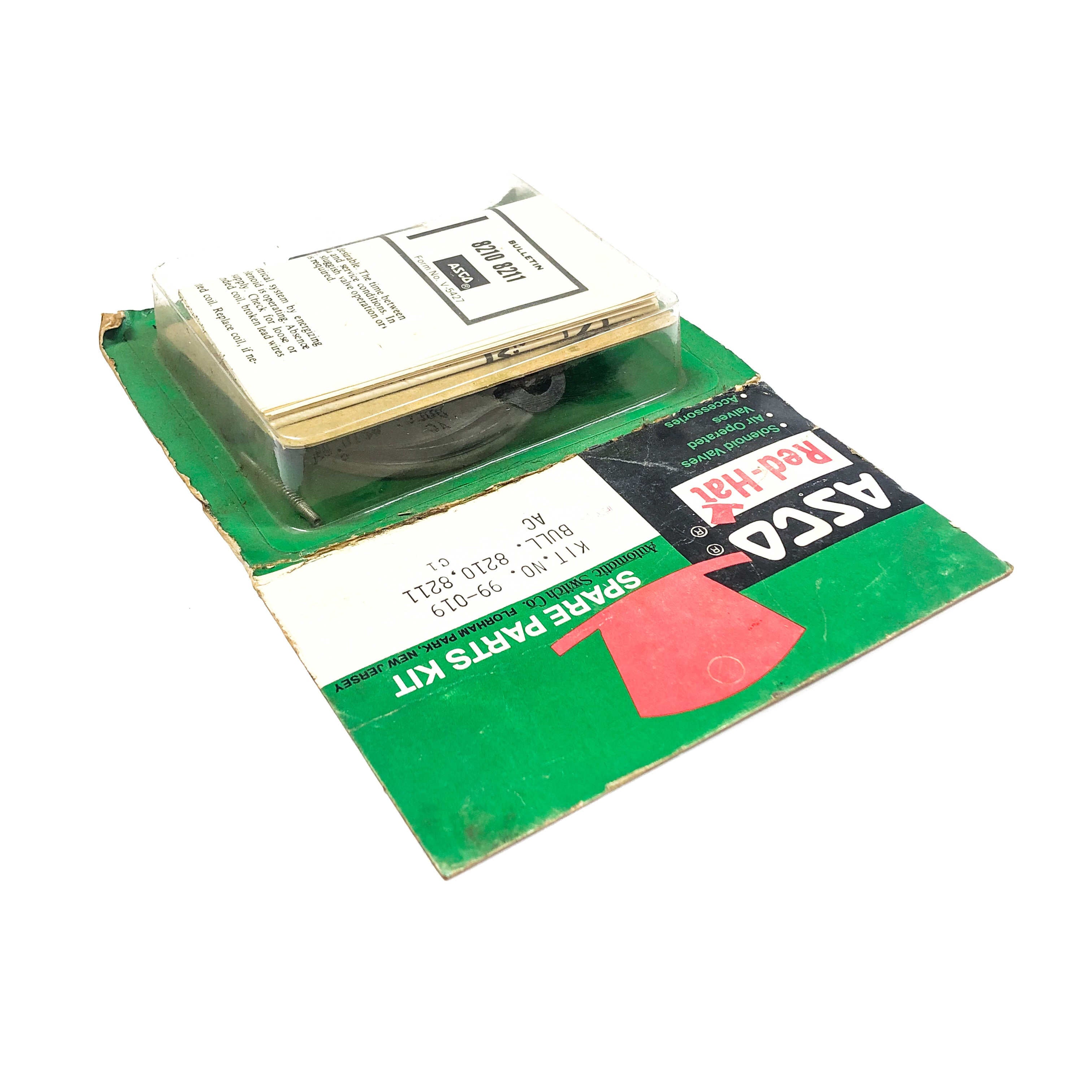 99-019 Asco Red-Hat Valve, Spare Parts Kit, BULL 8210, 8211