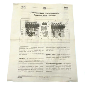 9998JA1 Square D 6-Pole Contact Kit