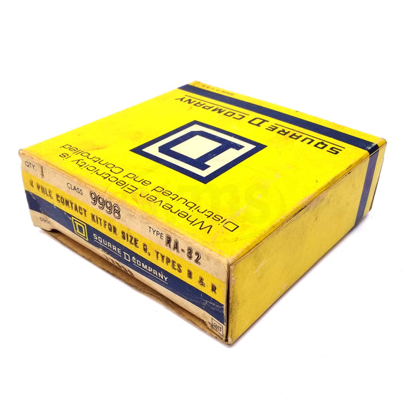9998RA82 Square D 4-Pole Contact kit, Size 0