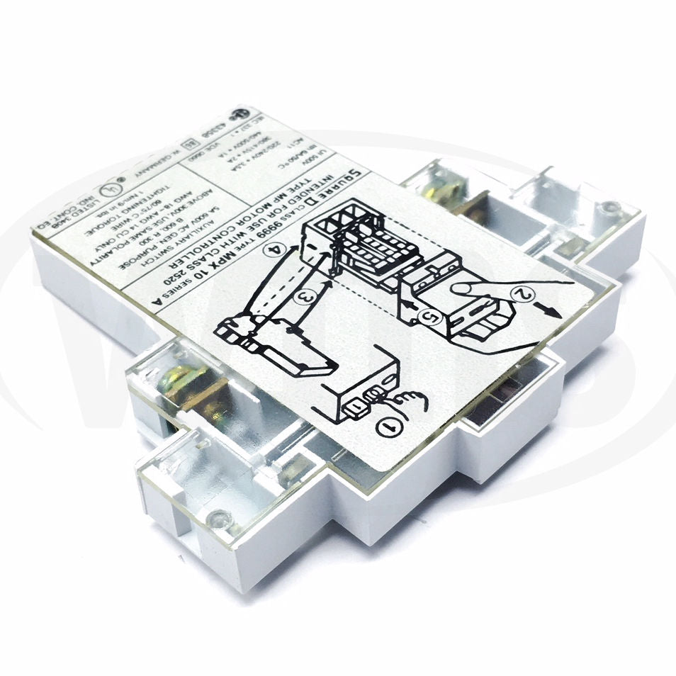 9999MPX10 Square D Auxiliary Contact, 1NO - 0