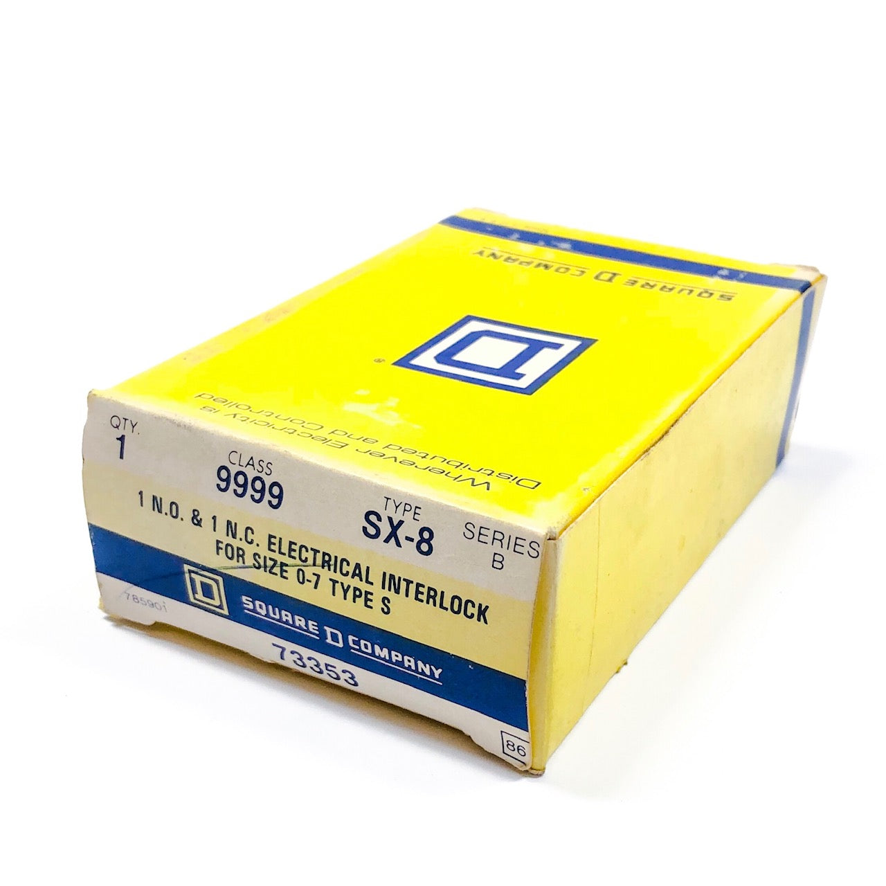 9999SX8 Square D Electrical Interlock, 1NO/1NC