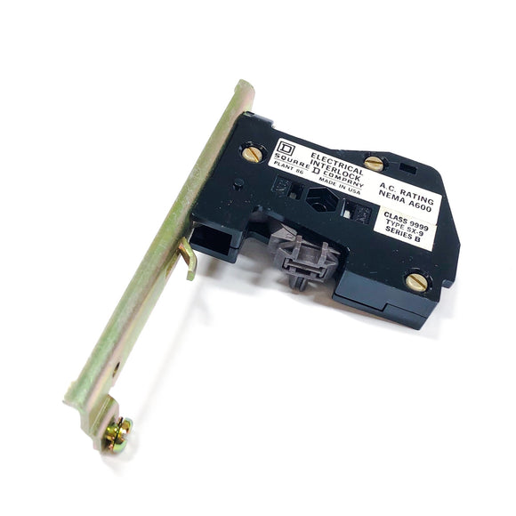 9999SX9 Square D Electrical Interlock, Auxiliary Contact, 1NO, Type S, Series B