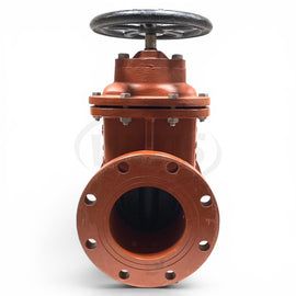 10RW13 Matco Iron Gate Valve With Handwheel, 6", 200 CWP,