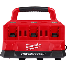 48-59-1809 Milwaukee M18 PACKOUT Six Bay Rapid Charger