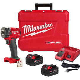 2854-22 Milwaukee M18 FUEL 3/8 Compact Impact Wrench with Friction Ring Kit