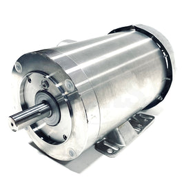 121882.00 Leeson Washdown Motor, 1800 Rpm, 2 Hp, 3-Phase,