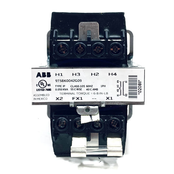 9T58K0042G09 ABB Transformer 60 Hz, 115V