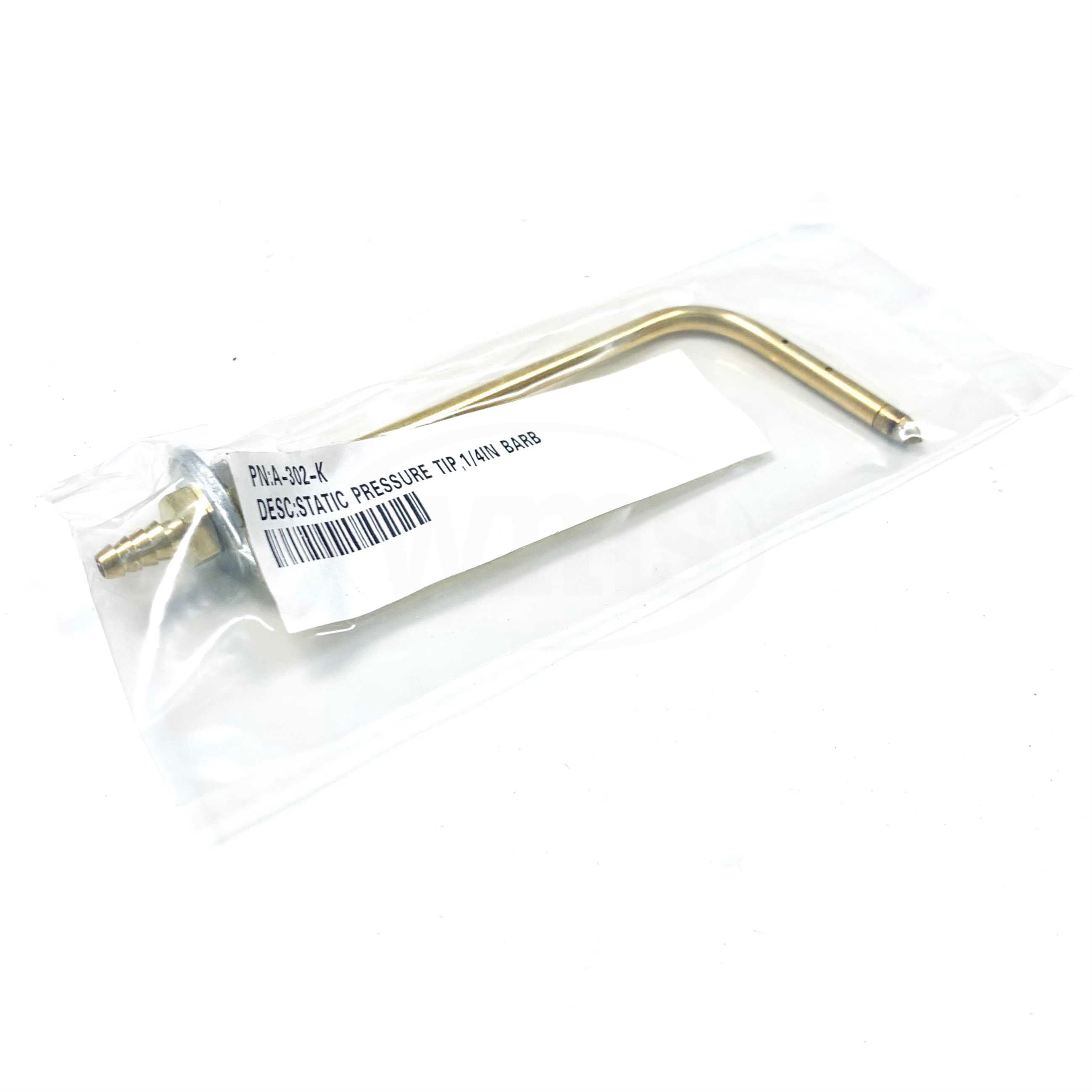 A-302-K Kele Barbed Static Pressure Tip, 1/4"