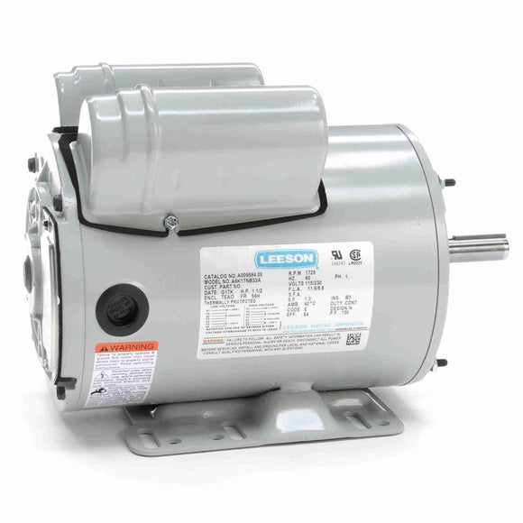 A009594.00 1.5HP Leeson Air Over Fan Motor