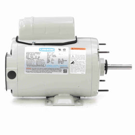 A099946.00 Leeson 1/2HP 2-Winding Agricultural Fan Duty Electric Motor, 1075RPM - 0