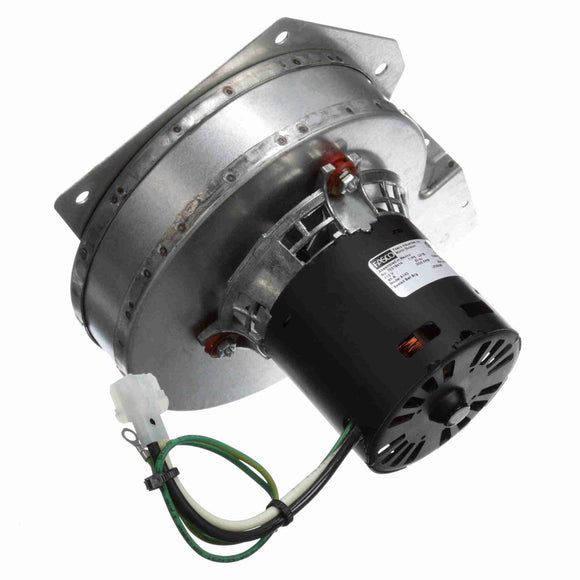A143 Fasco Rectangular Outlet Draft Inducer Blower Electric Motor, 3000RPM