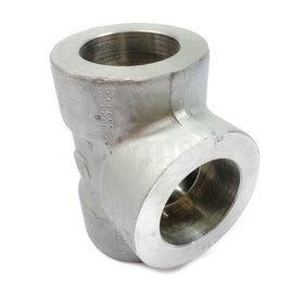 Camco 1-1/2" Weld Tee, 6000PSI, Forged 304 Stainless Steel, A182F/B16