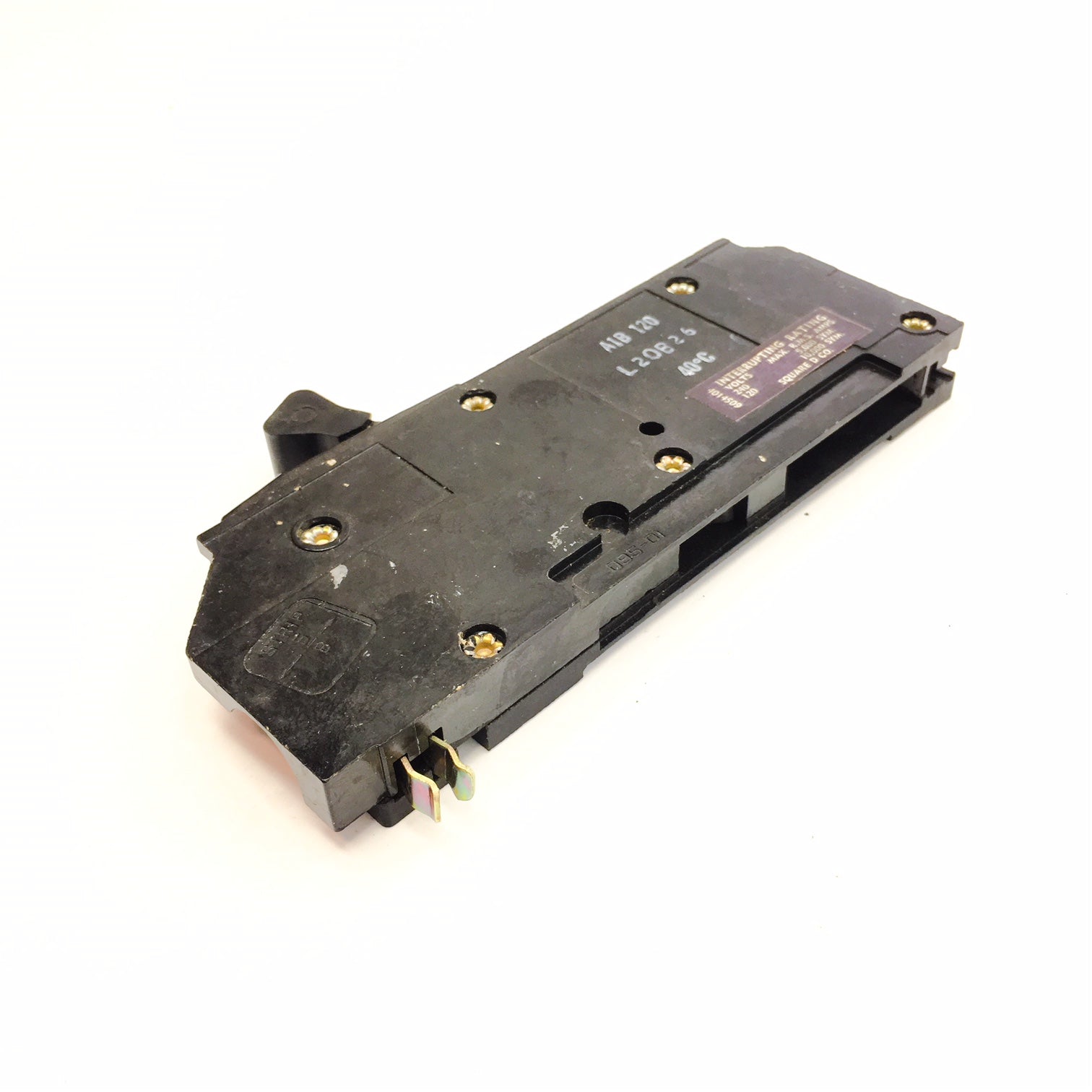 A1B120 Square D Circuit Breaker, 1 Pole 20 Amp 240V - 0