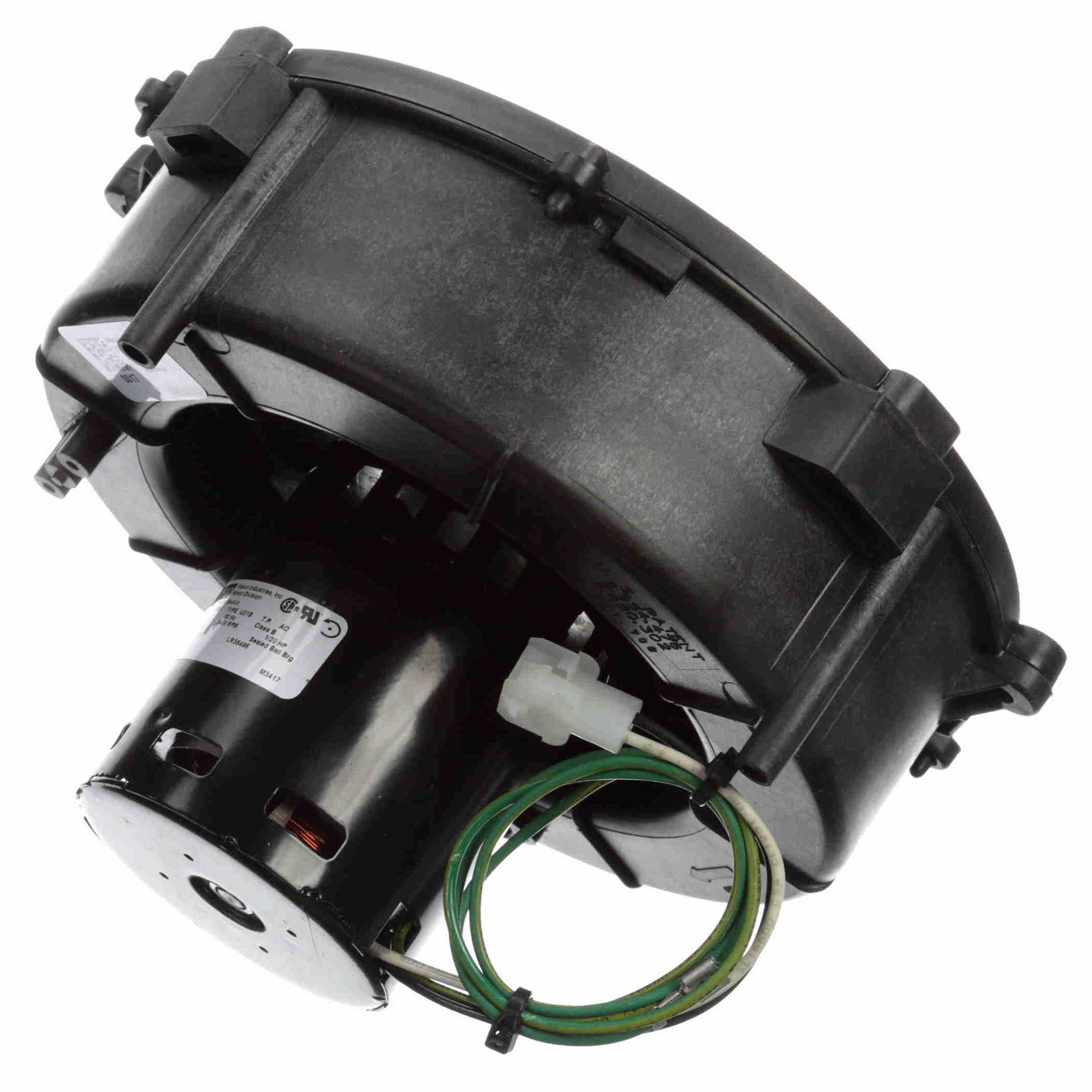 A204 Fasco Round Outlet Draft Inducer Blower Electric Motor, 3400RPM - 0