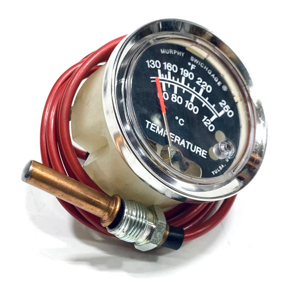 A25TG-250-4-1/2 Murphy Temperature Gauge, 130-250F