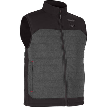 M300G-21S Milwaukee M12 Heated AXIS Vest Kit, Gray, Small