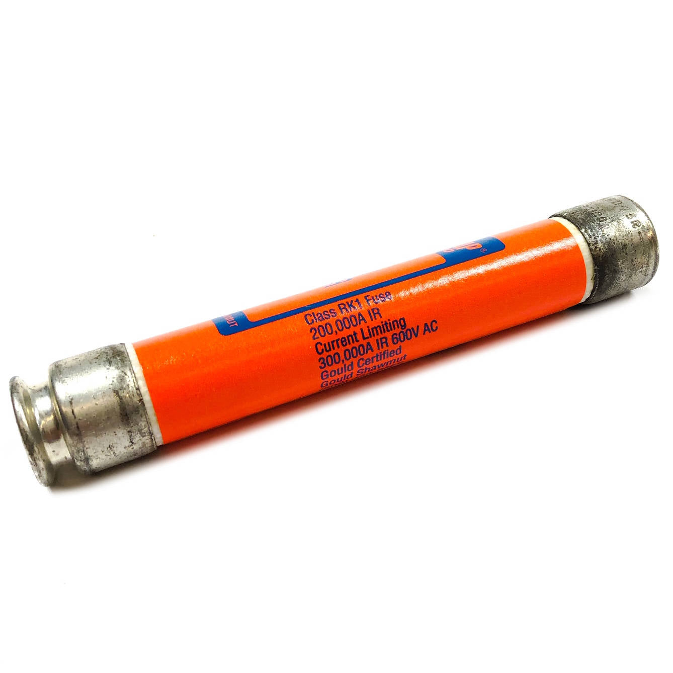 A6D15R Amp-Trap/Ferraz Shawmut Time Delay Fuse, 15Amp, 600VAC, Class RK1, HRCI-R