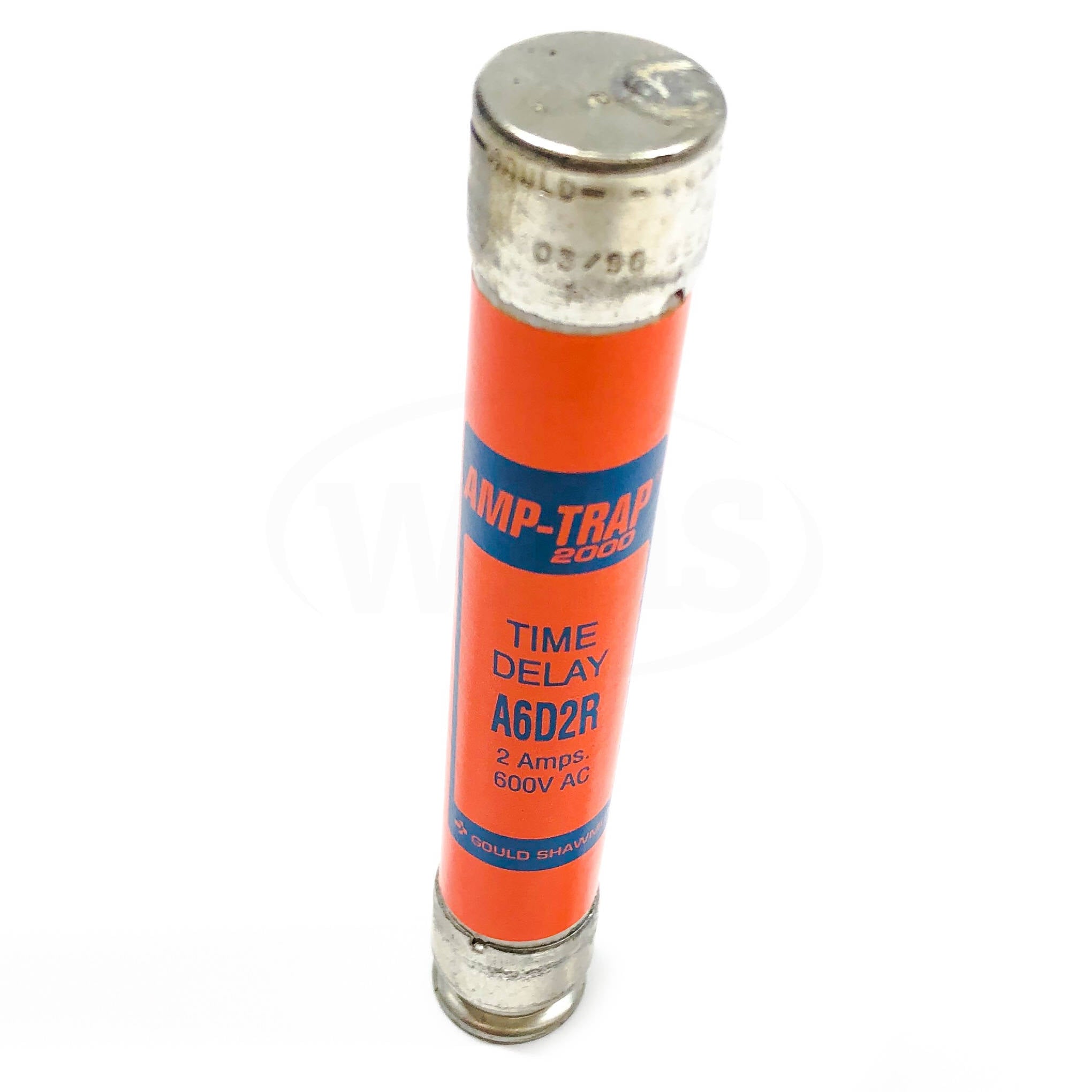 A6D2R Gould/Shawmut Amp-Trap 2000 Time Delay Fuse, 2 Amp - 0