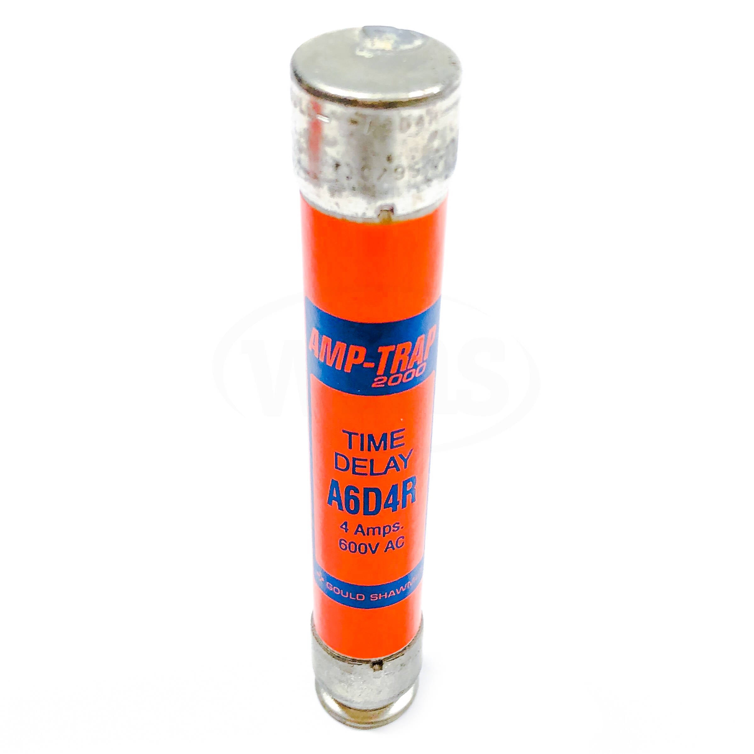 A6D4R Gould/Shawmut Amp-Trap 2000 Time Delay Fuse, 4 Amp - 0