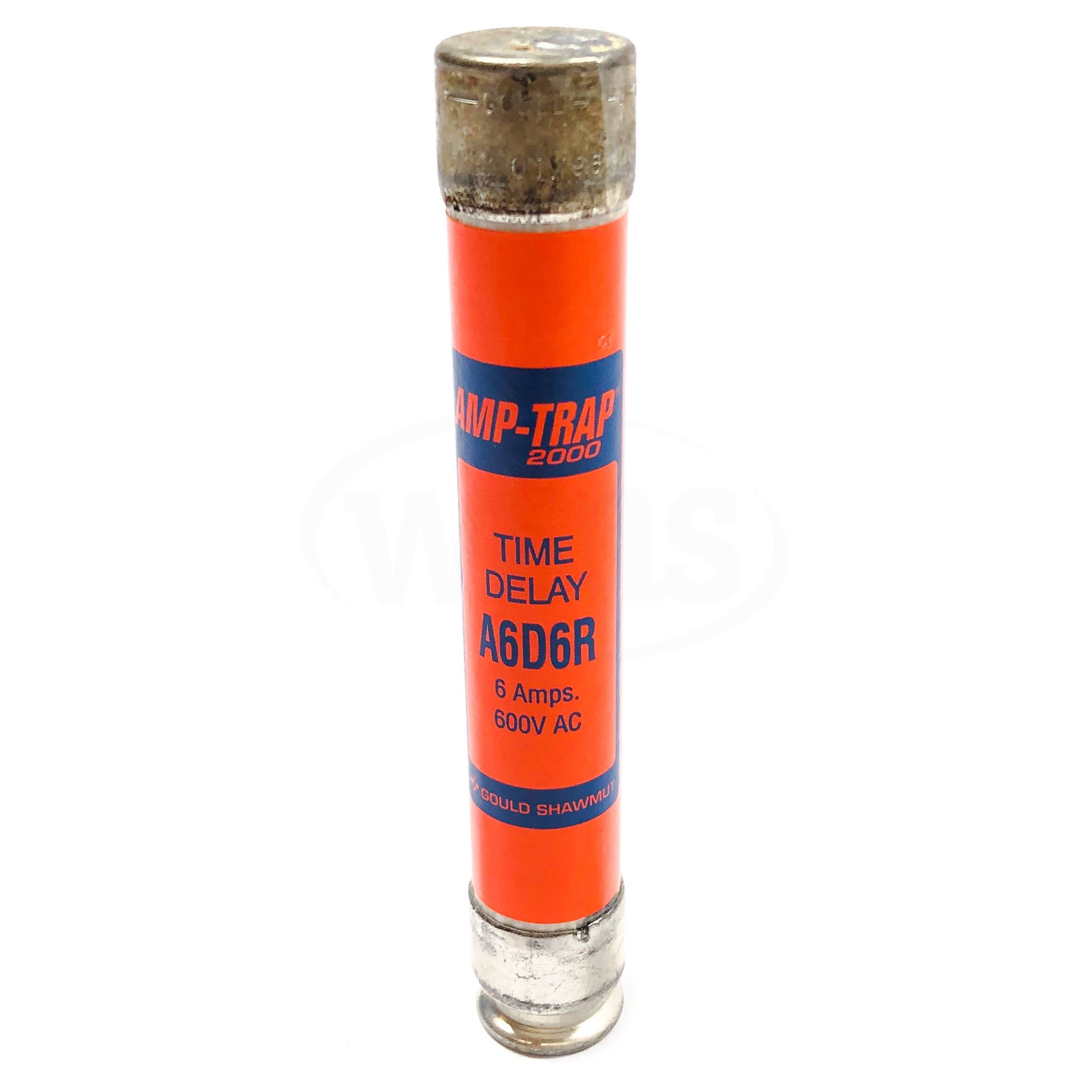 A6D6R Amp-Trap/Gould Shawmut Fuse, 6 Amp, 600 VAC, Class RK1, IR 300kA