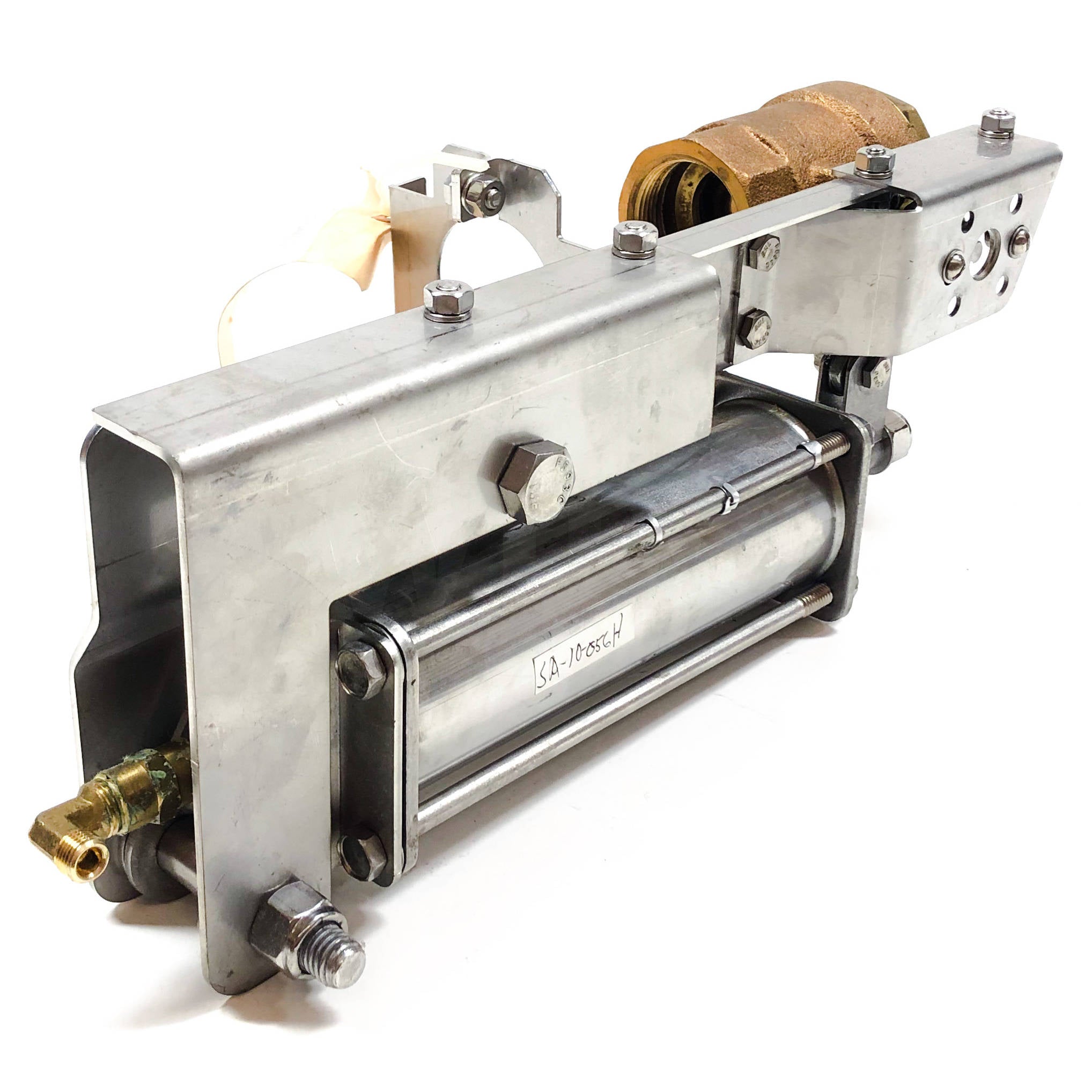 A72AN002C Milnor 1.5" NPT Brass Valve and STR MT Actuator